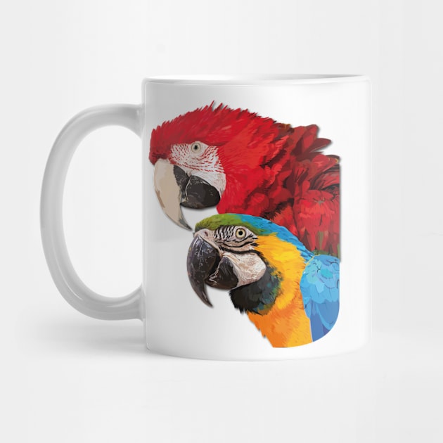 Macaws by obscurite